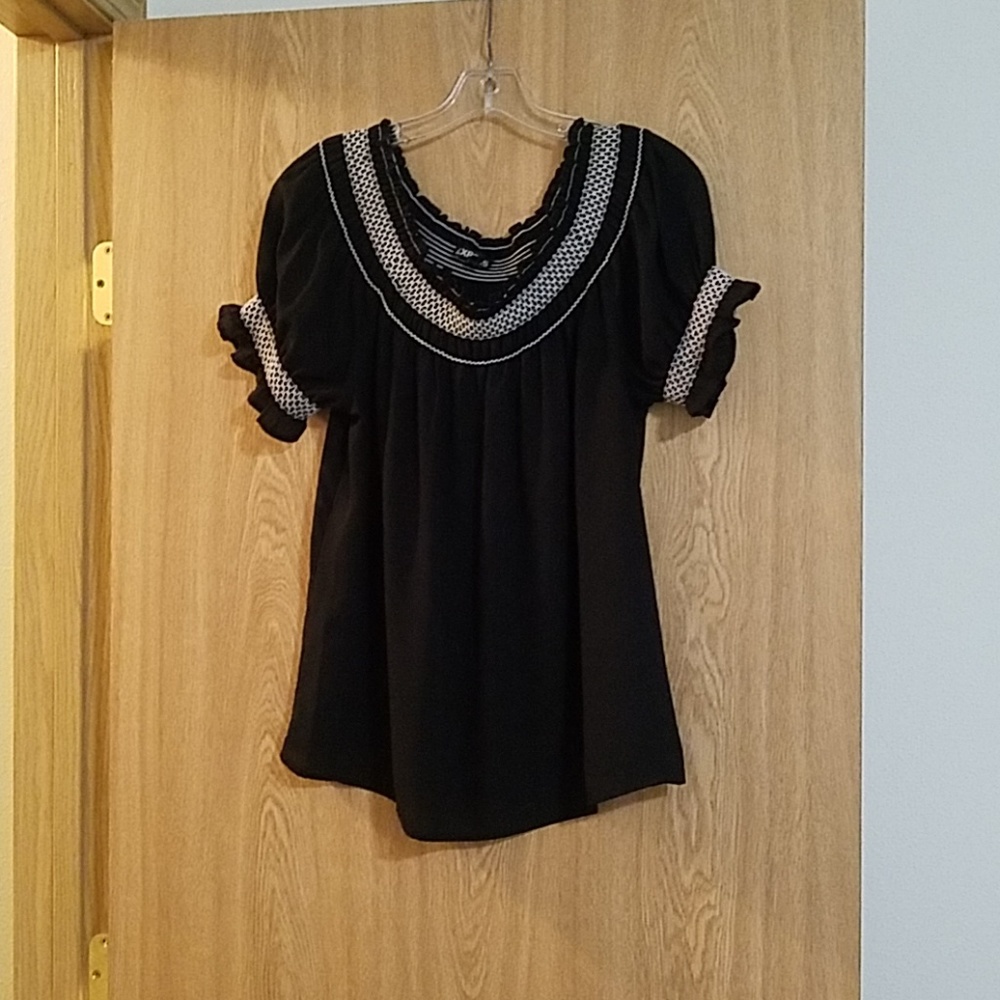 Express Ruffle Top